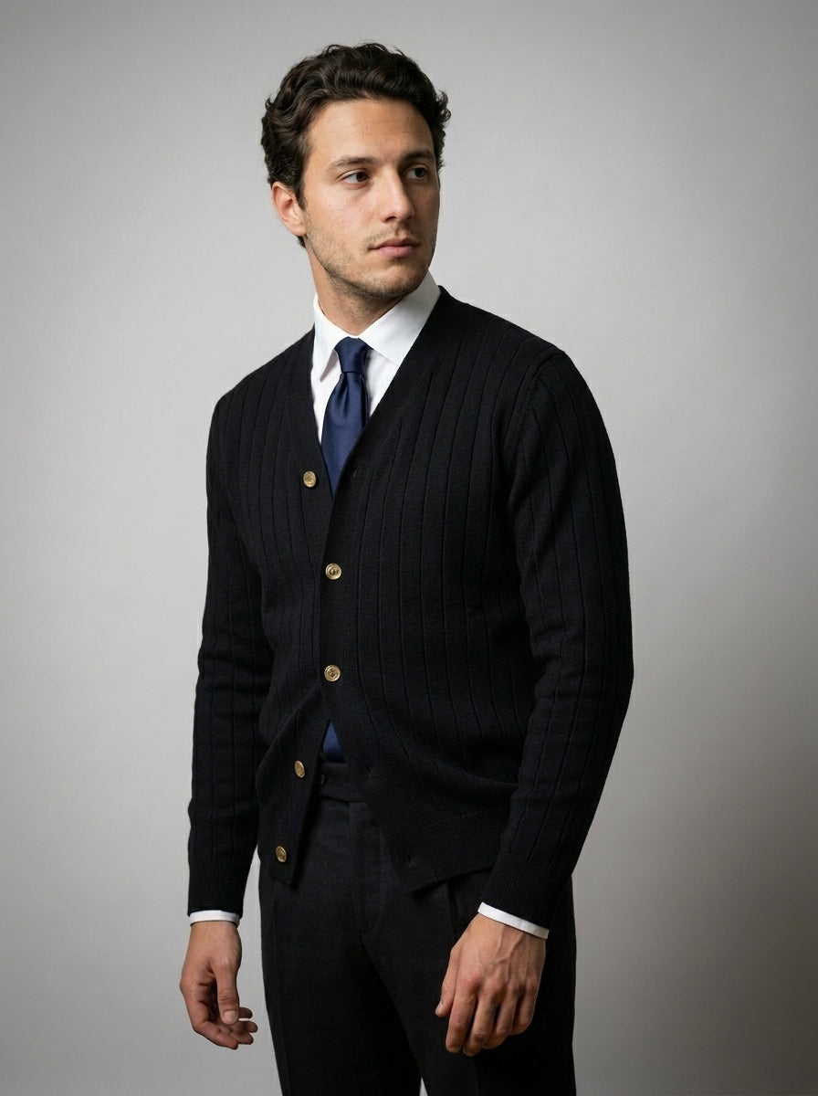 The Ashworth Rib Cardigan