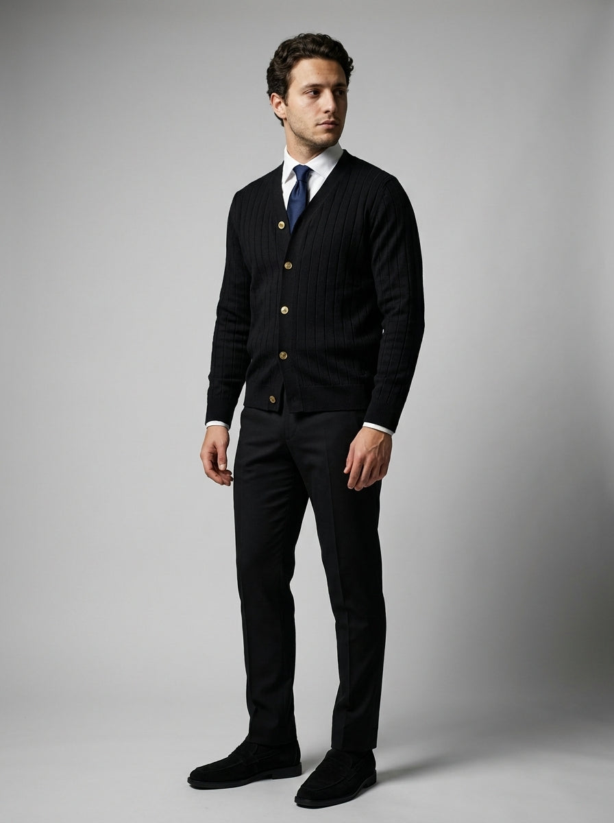 The Ashworth Rib Cardigan
