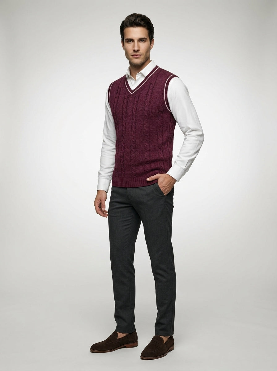 The Cranworth Knit Vest