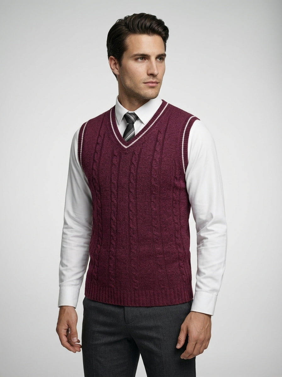 The Cranworth Knit Vest
