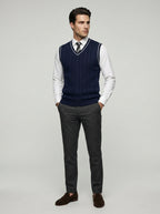 The Cranworth Knit Vest