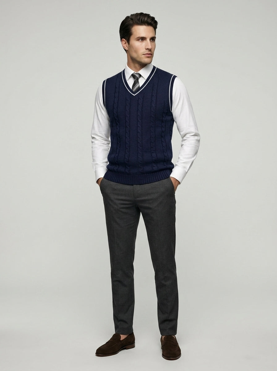 The Cranworth Knit Vest
