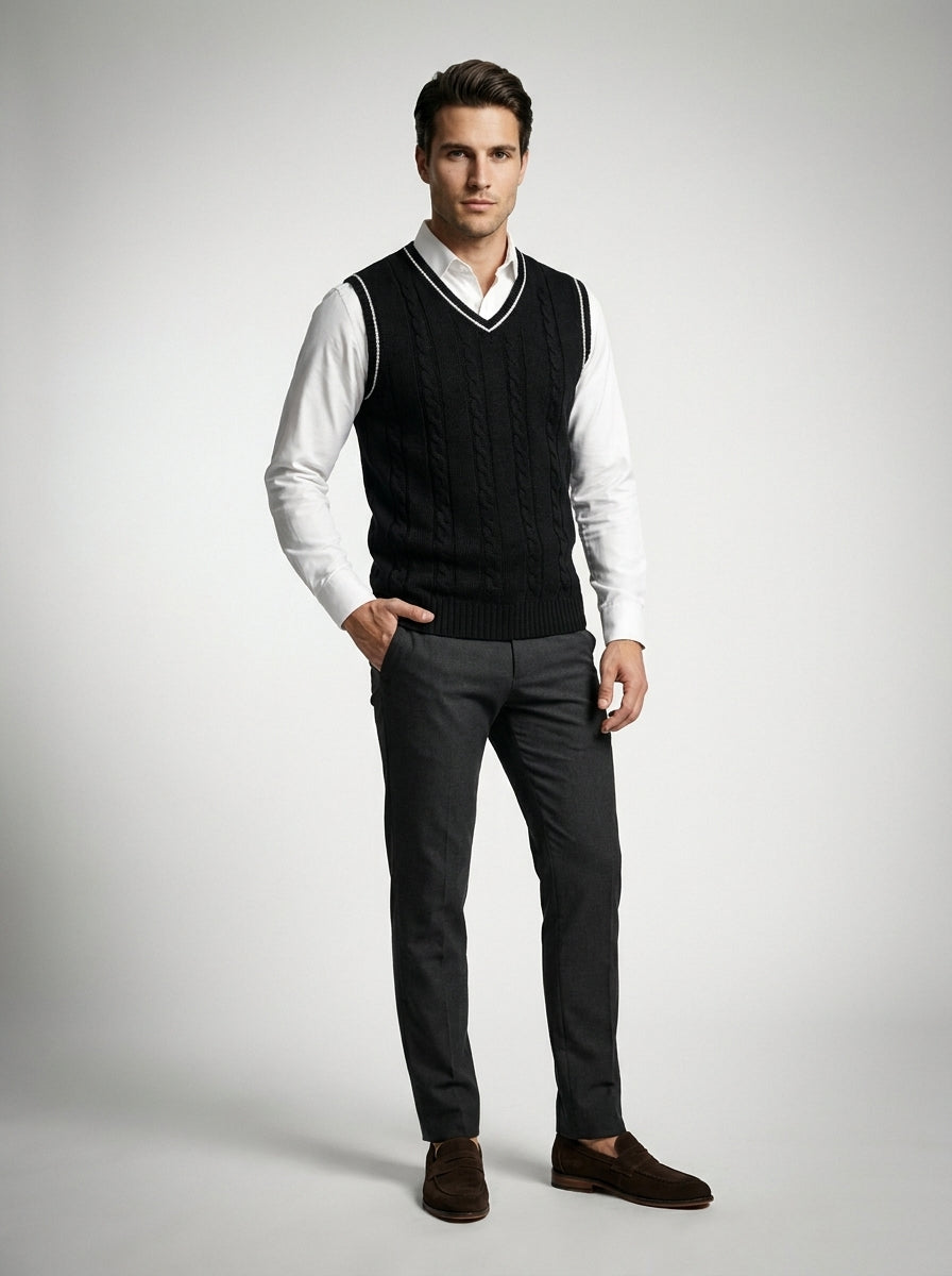 The Cranworth Knit Vest