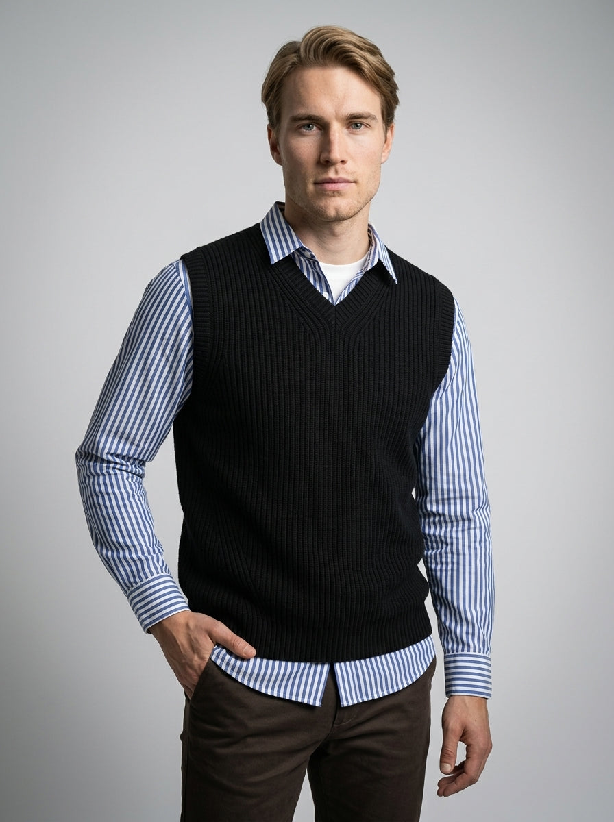 The Thornton Knit Vest