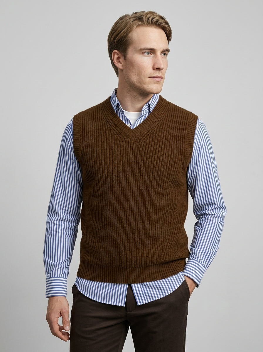 The Thornton Knit Vest