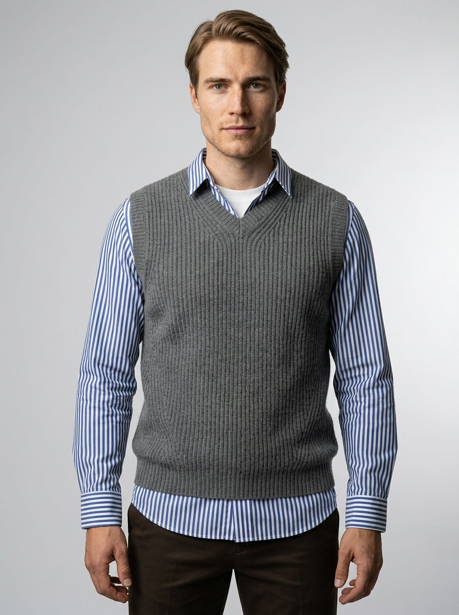 The Thornton Knit Vest