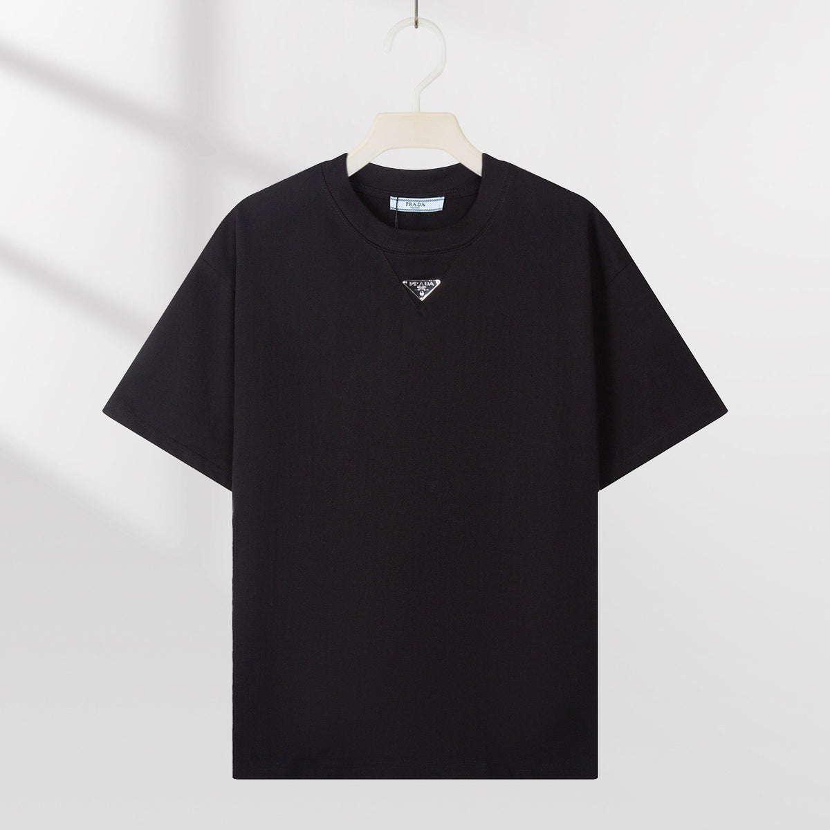 Collar Logo T-Shirt in white