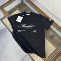 Heritage Script T-Shirt in white and black