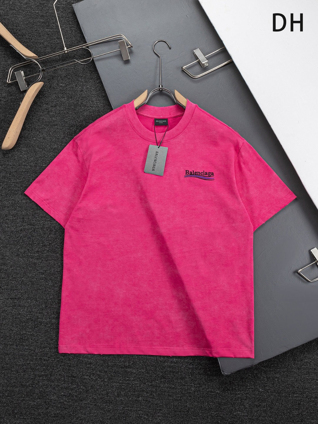 Political Campaign T-Shirt in charcoal grey