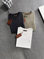 My-T T-Shirt in black, white and olive
