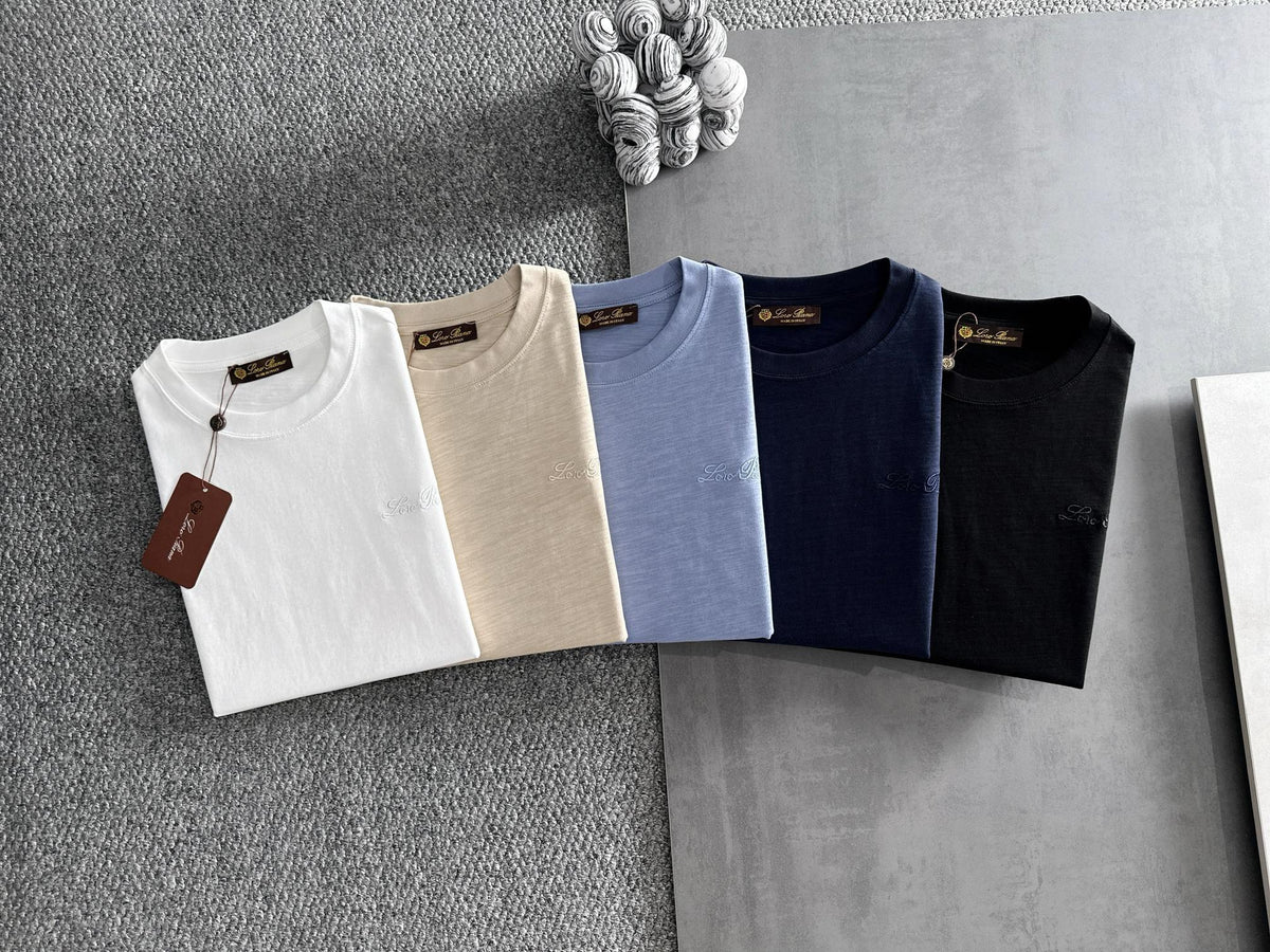 My-T Classic T-Shirt in black, beige, white, blue and navy