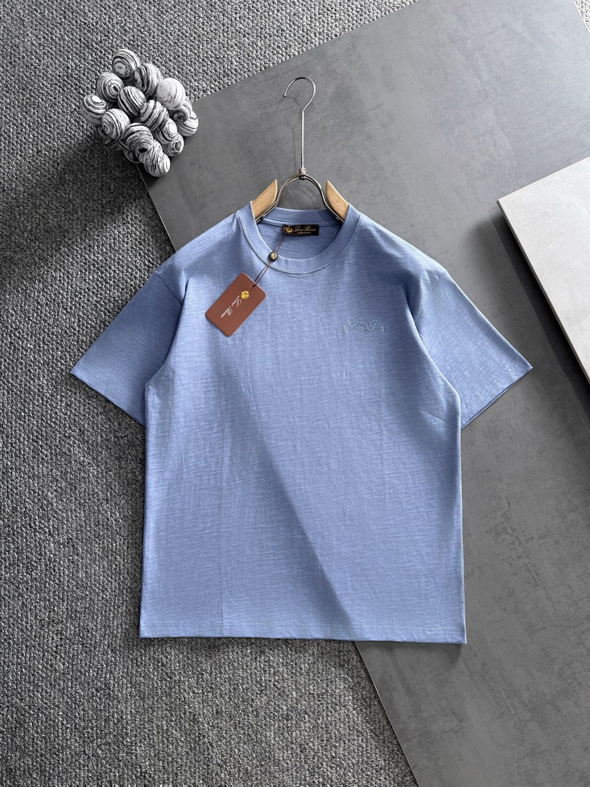 My-T Classic T-Shirt in black, beige, white, blue and navy