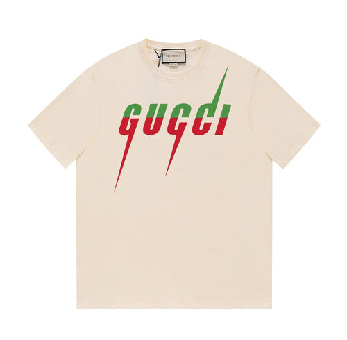 Blade Print T-Shirt in black, red and green