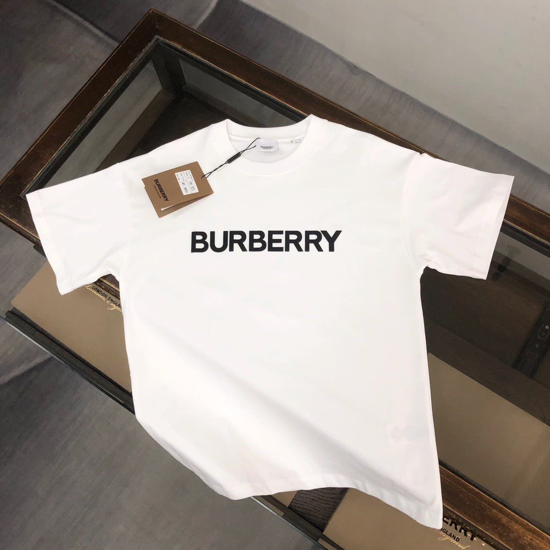 Bold Center Logo T-Shirt in black and white