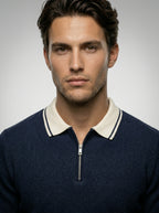 The Calloway Zip Polo