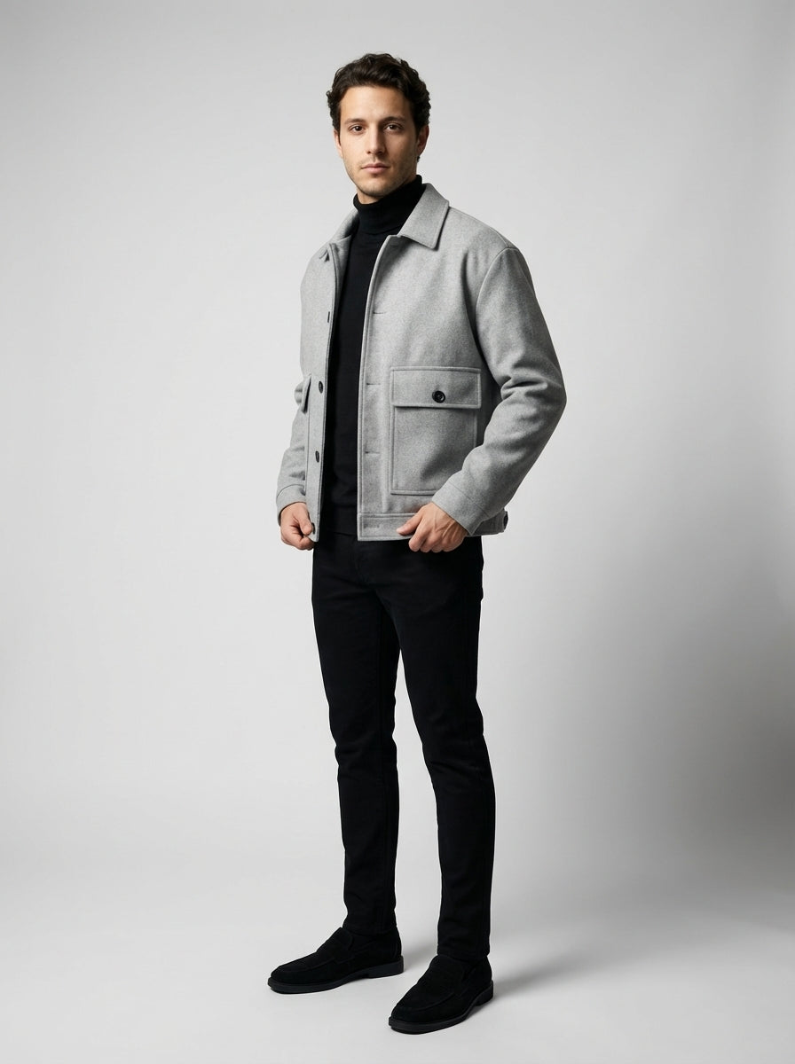The Thornbury Button Jacket
