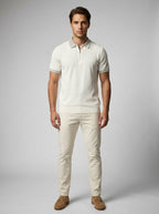 The Calloway Zip Polo