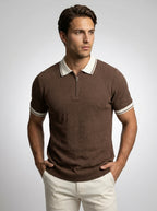 The Calloway Zip Polo