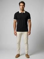 The Calloway Zip Polo