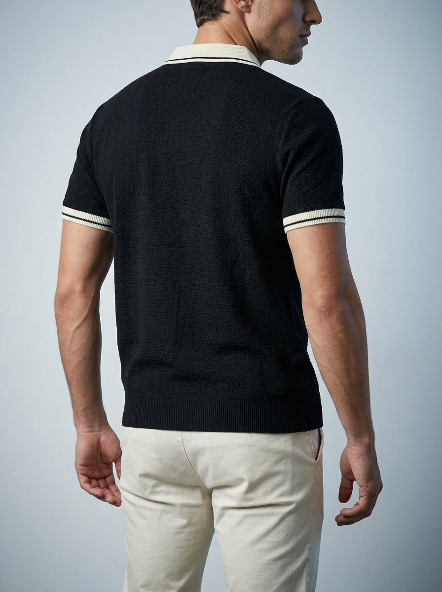 The Calloway Zip Polo