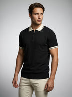 The Calloway Zip Polo