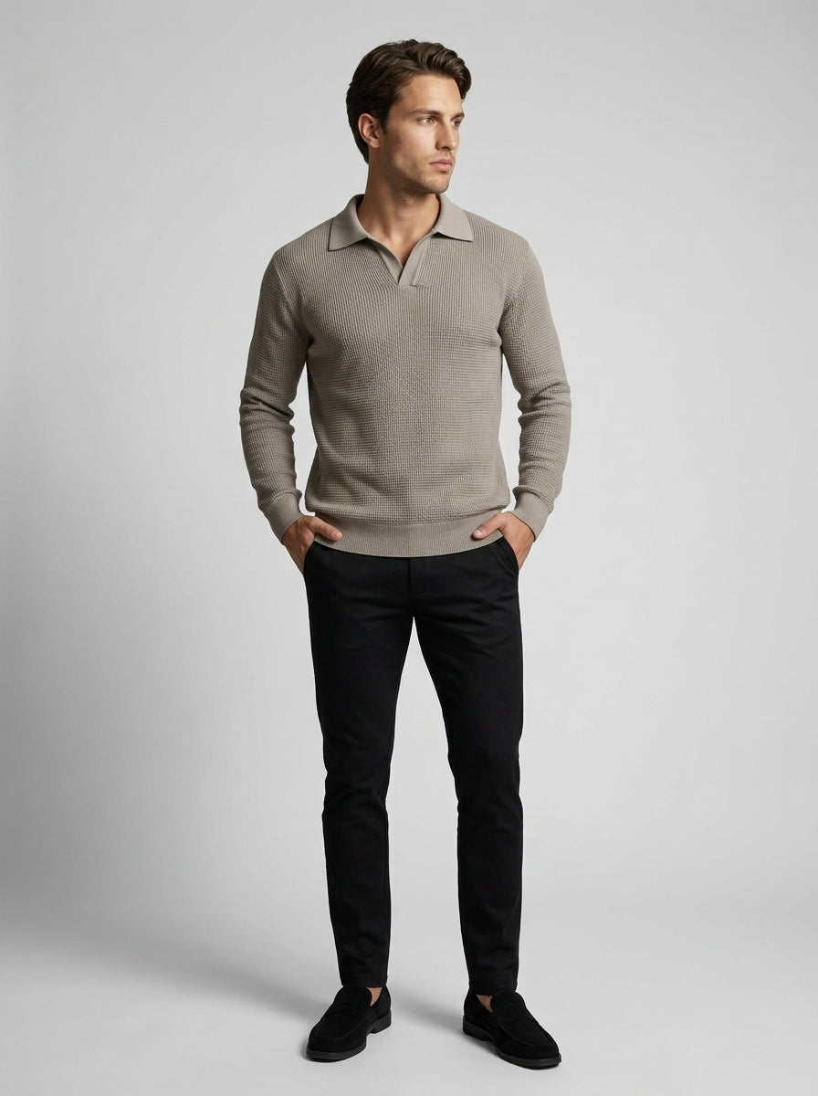 The Belgrove Waffle Polo