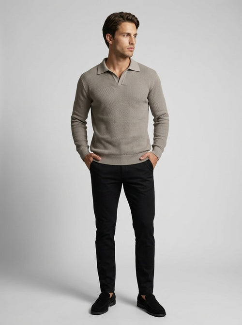The Belgrove Waffle Polo