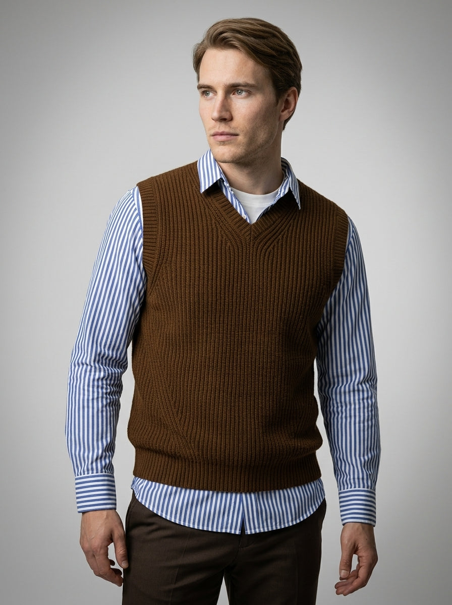 The Thornton Knit Vest