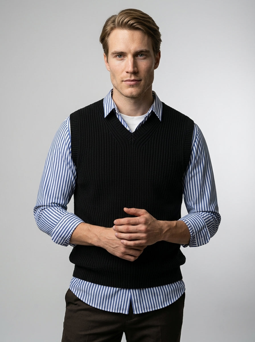 The Thornton Knit Vest