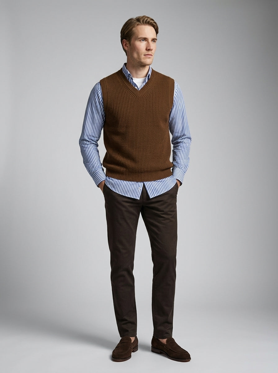 The Thornton Knit Vest