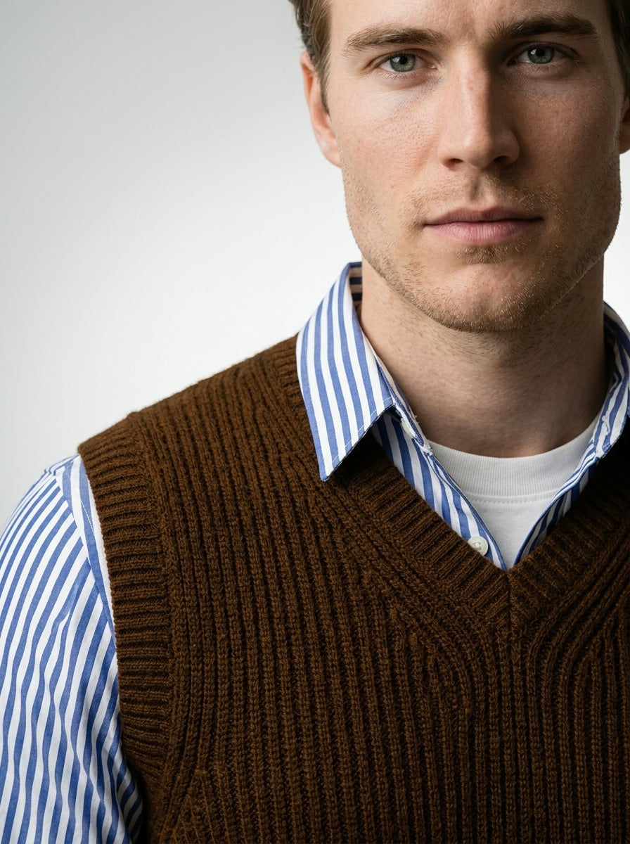 The Thornton Knit Vest
