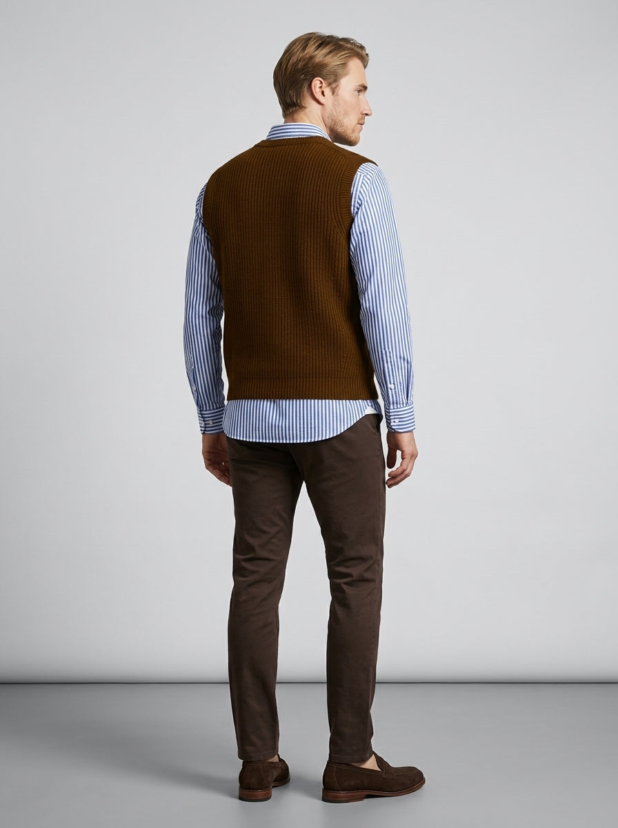 The Thornton Knit Vest