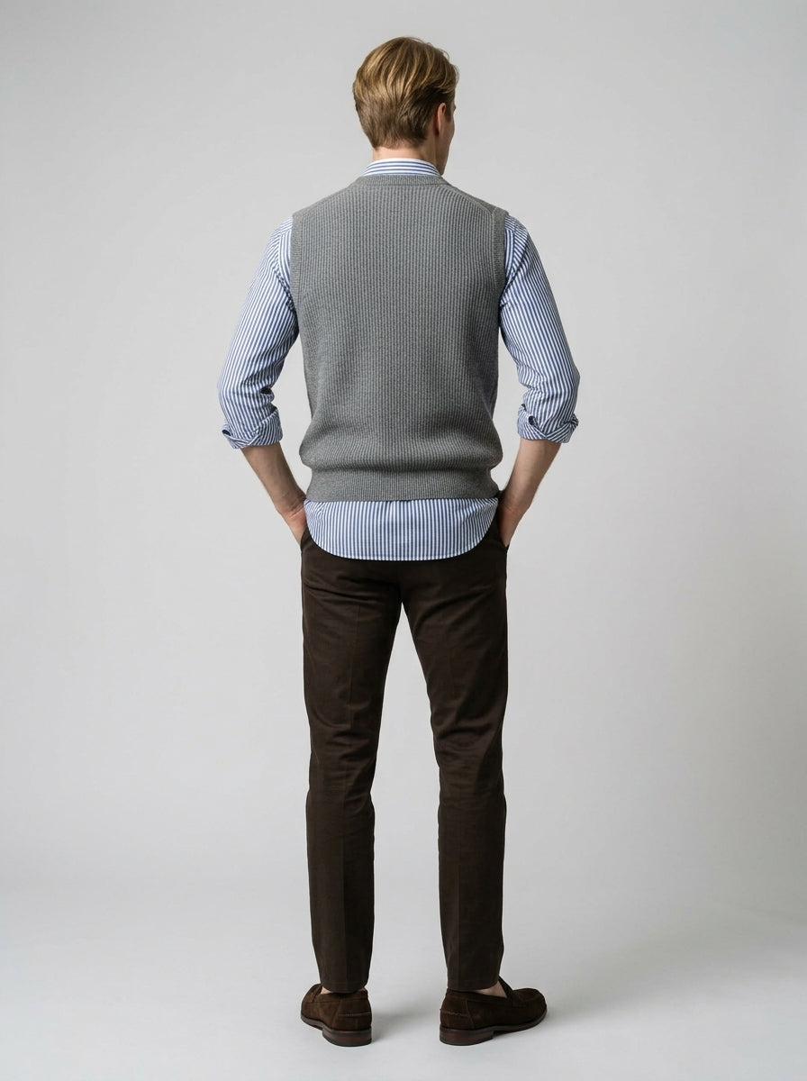 The Thornton Knit Vest