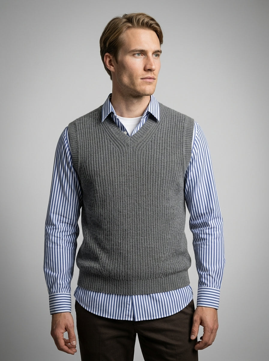 The Thornton Knit Vest