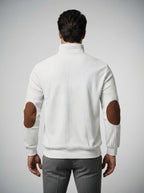 The Kelso Panel Zip in White