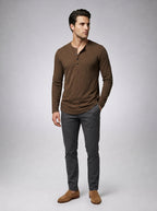 The Maidstone Crew Henley in Brown