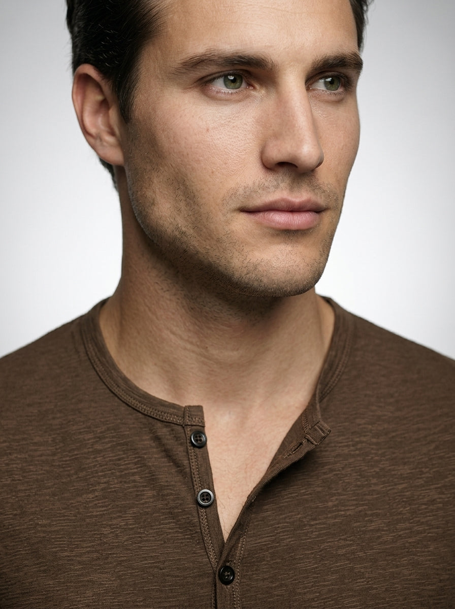 The Maidstone Crew Henley in Brown