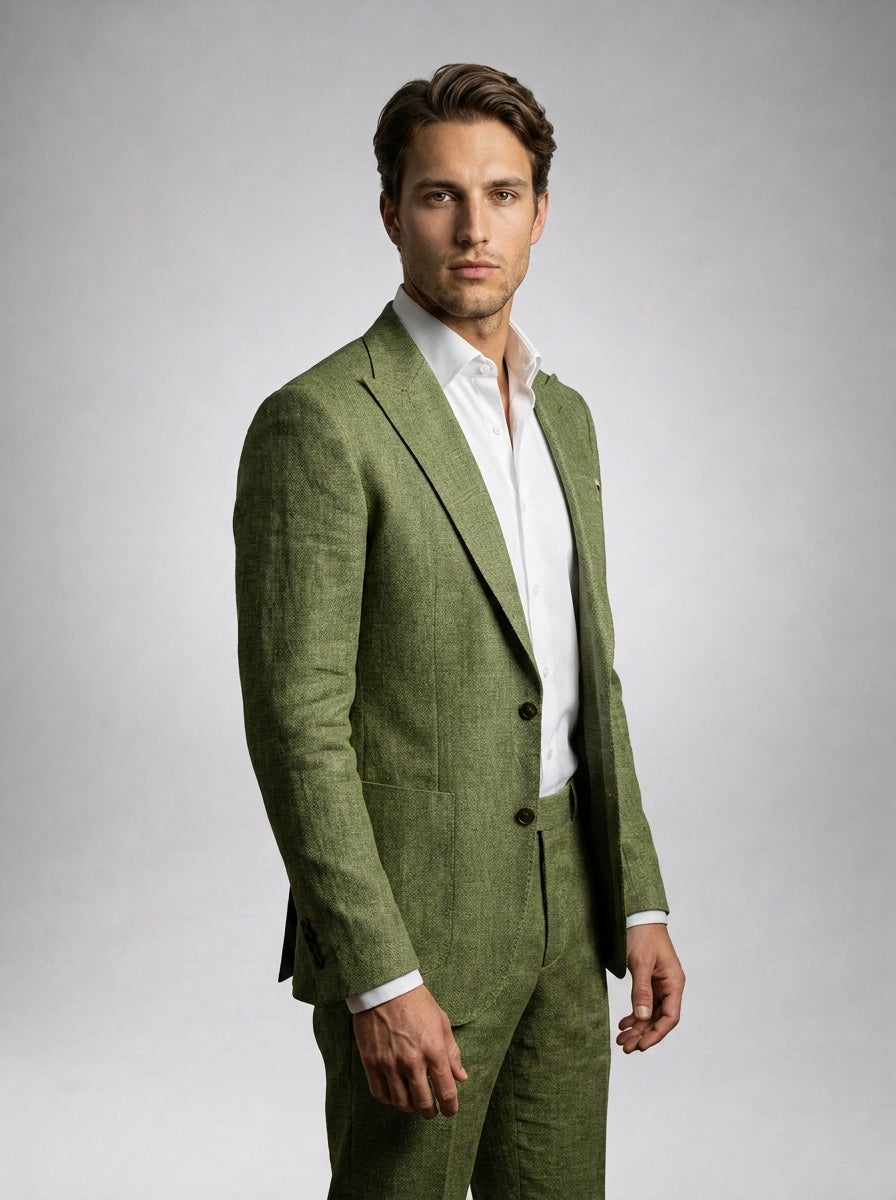 The Amalfi Linen Suit