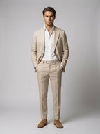 The Amalfi Linen Suit
