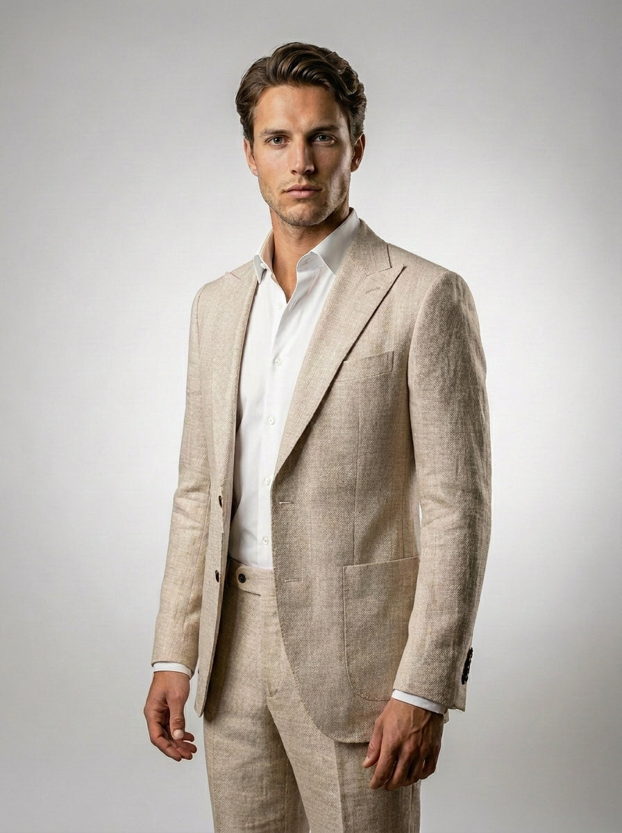 The Amalfi Linen Suit