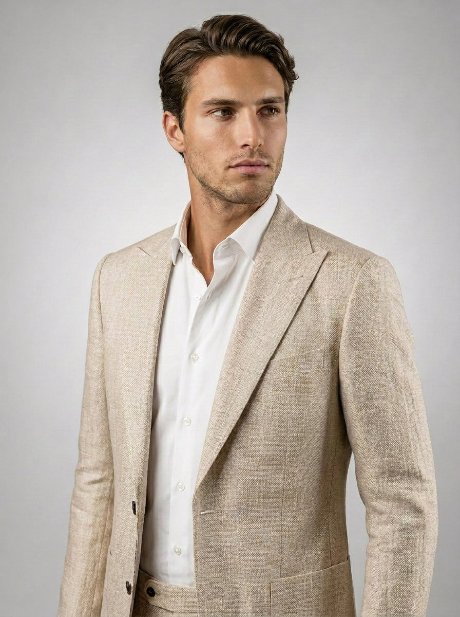 The Amalfi Linen Suit