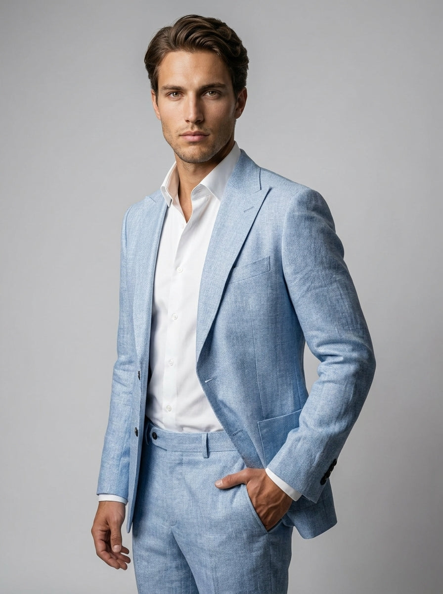 The Amalfi Linen Suit