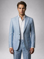The Amalfi Linen Suit