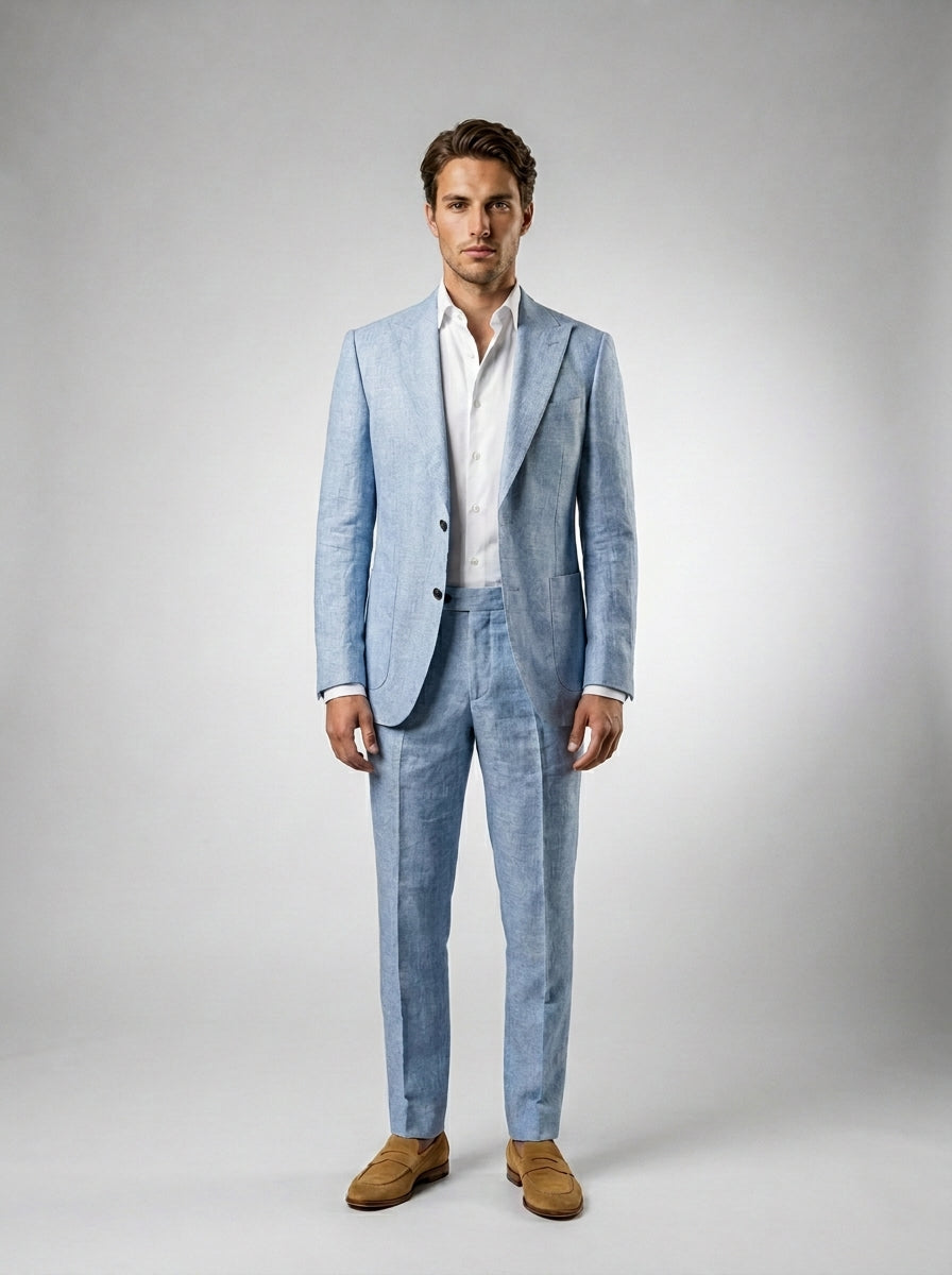 The Amalfi Linen Suit
