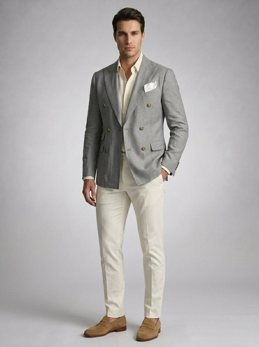 The Beaumonde Double Breasted Blazer