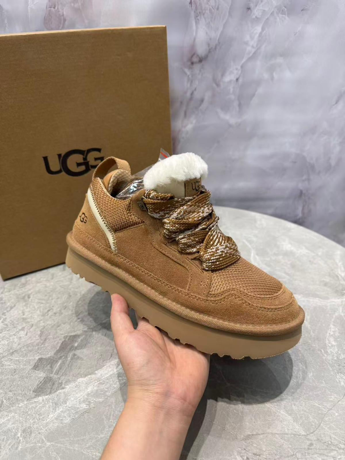 Lowmel Chestnut Sneakers in chestnut tan