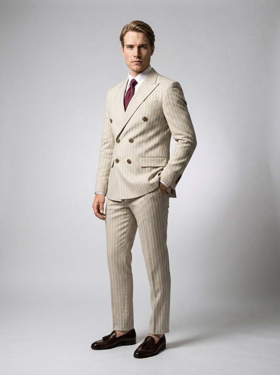 The Carrington Pinstripe Set