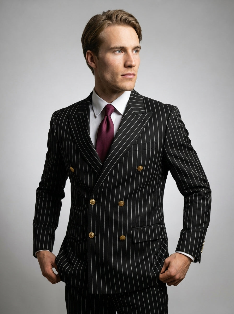 The Carrington Pinstripe Set