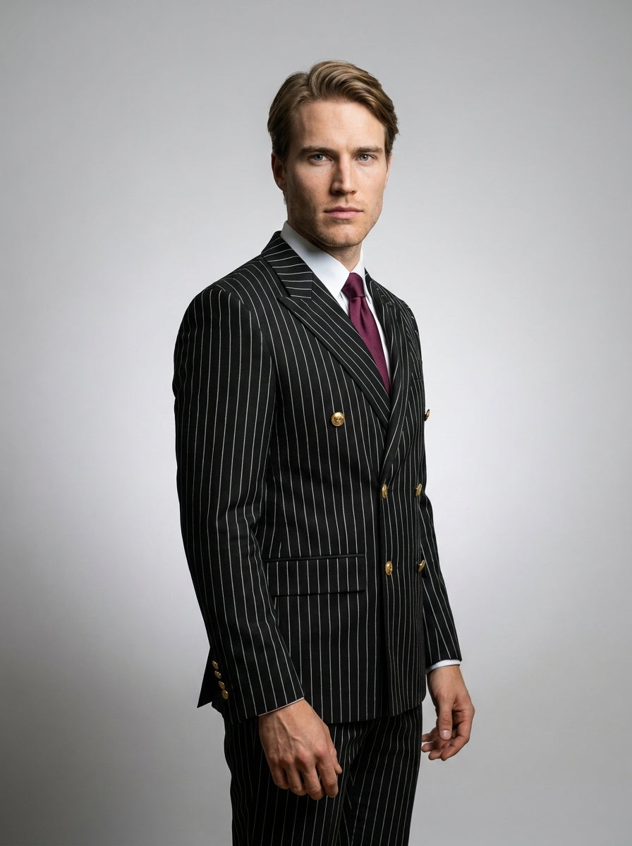 The Carrington Pinstripe Set