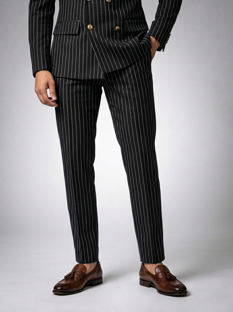 The Carrington Pinstripe Set